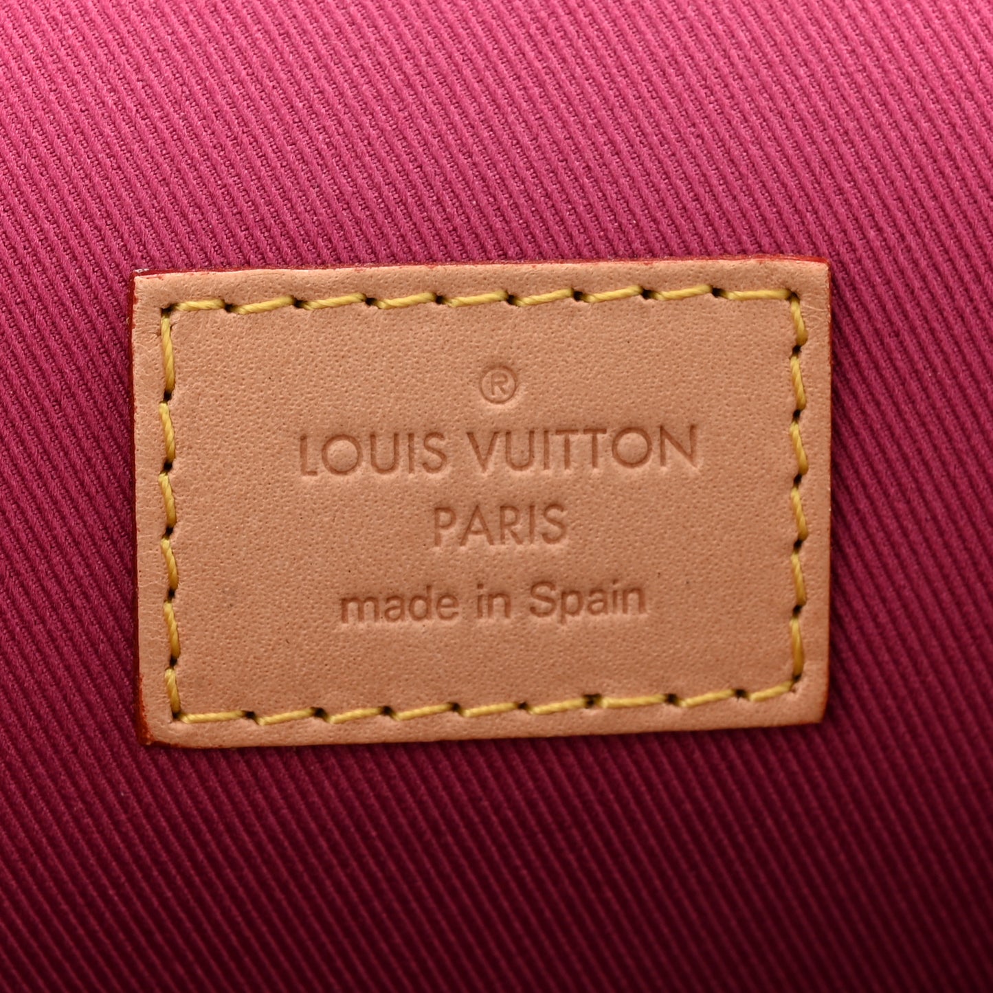 Monogram Cluny BB Bordeaux Fuchsia