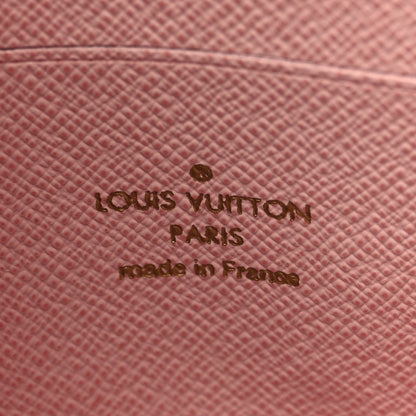 Louis Vuitton Monogram 2020 Christmas Animation Big Wheel Double Zip Pochette Rose Ballerine 7 of 7