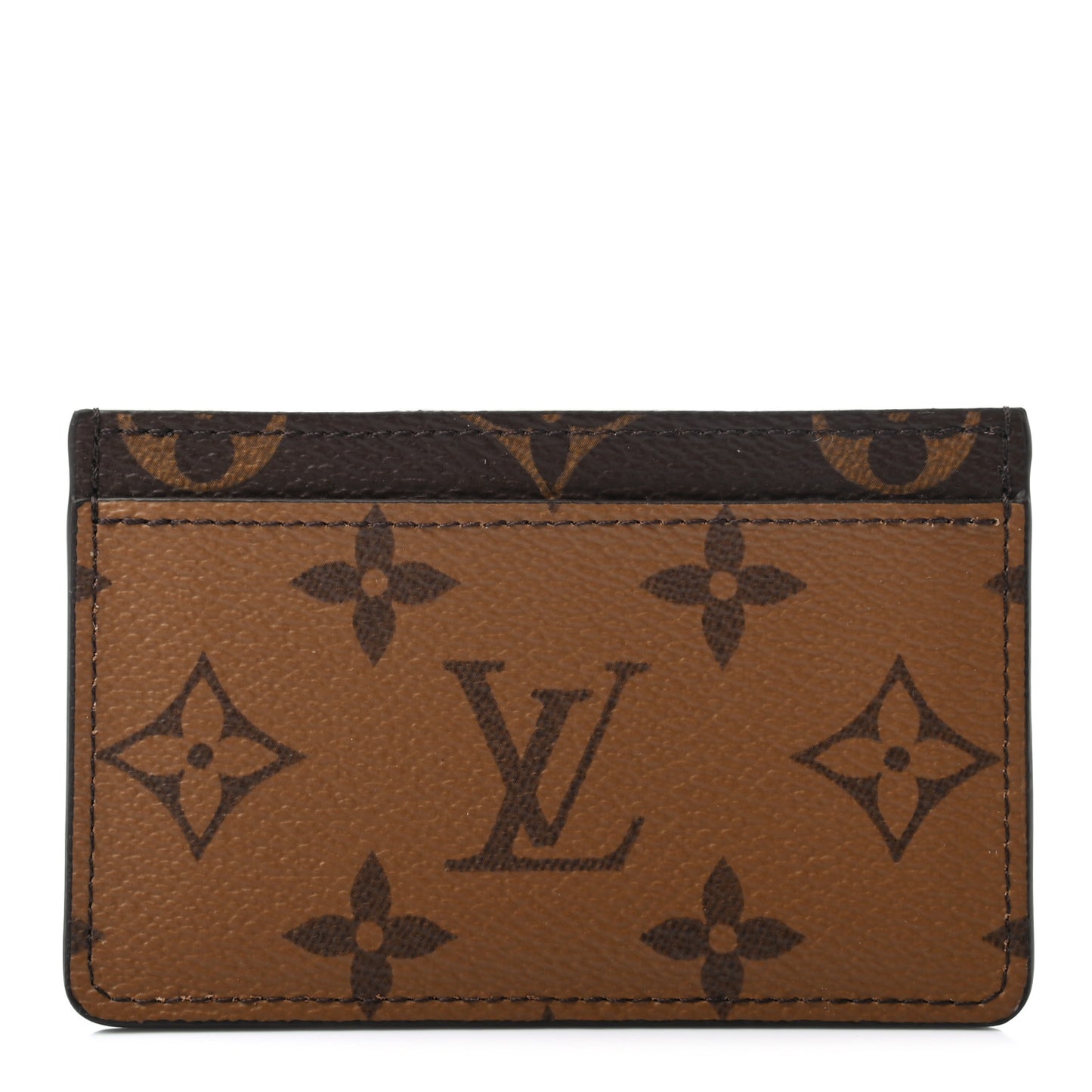 Reverse Monogram Card Holder