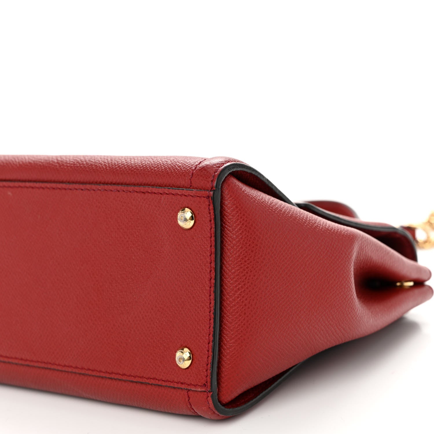 Salvatore Ferragamo Saffiano Carrie Shoulder Bag Wine 9 of 14
