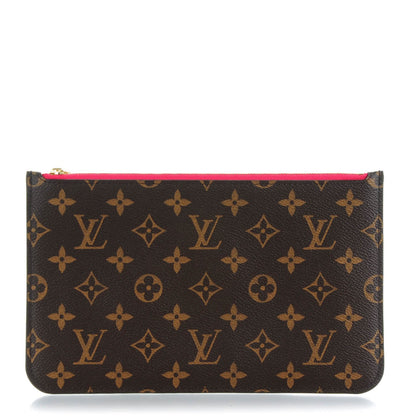 Louis Vuitton Monogram Neverfull MM GM Pochette Pivoine 1 of 7