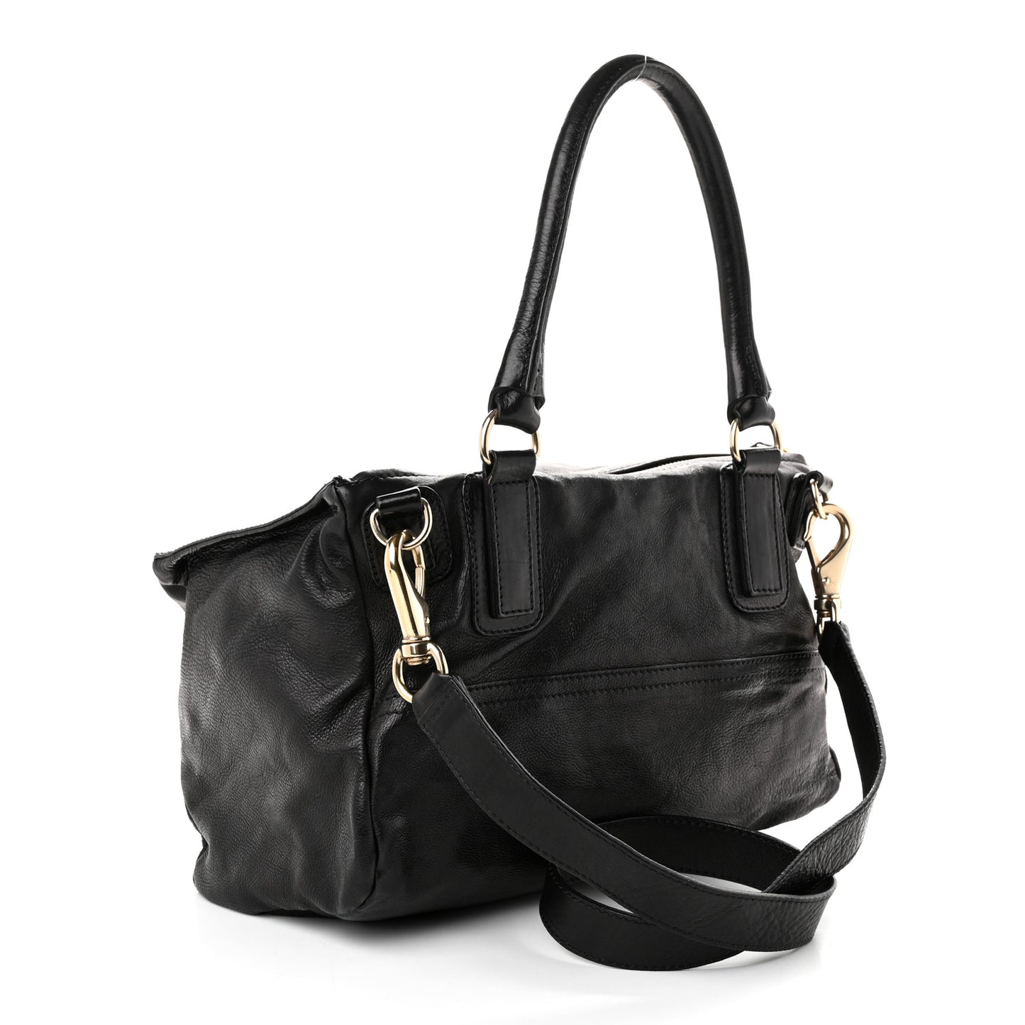 Sugar Goatskin Medium Pandora  Black