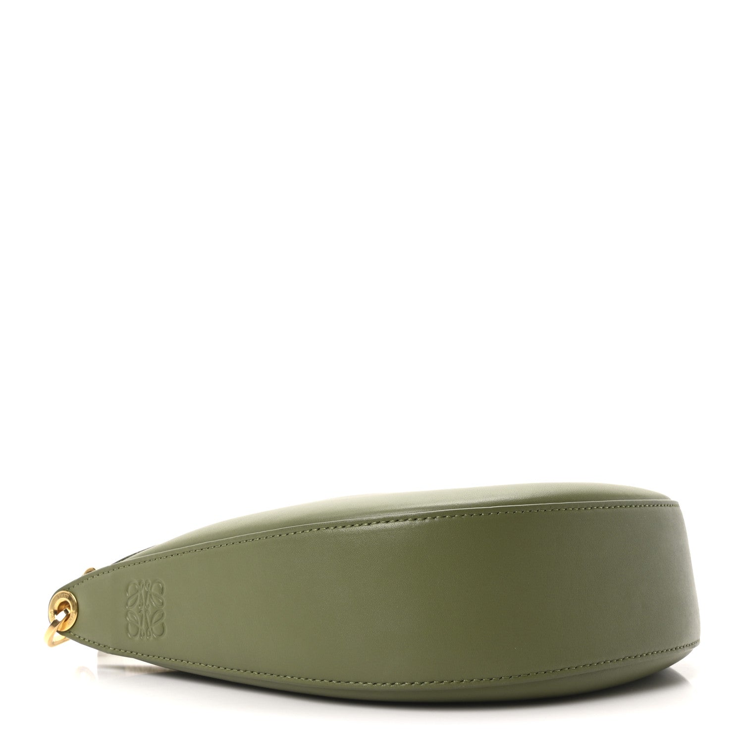 Loewe Satin Calfskin Jacquard Small Luna Bag Avocado Green 4 of 9