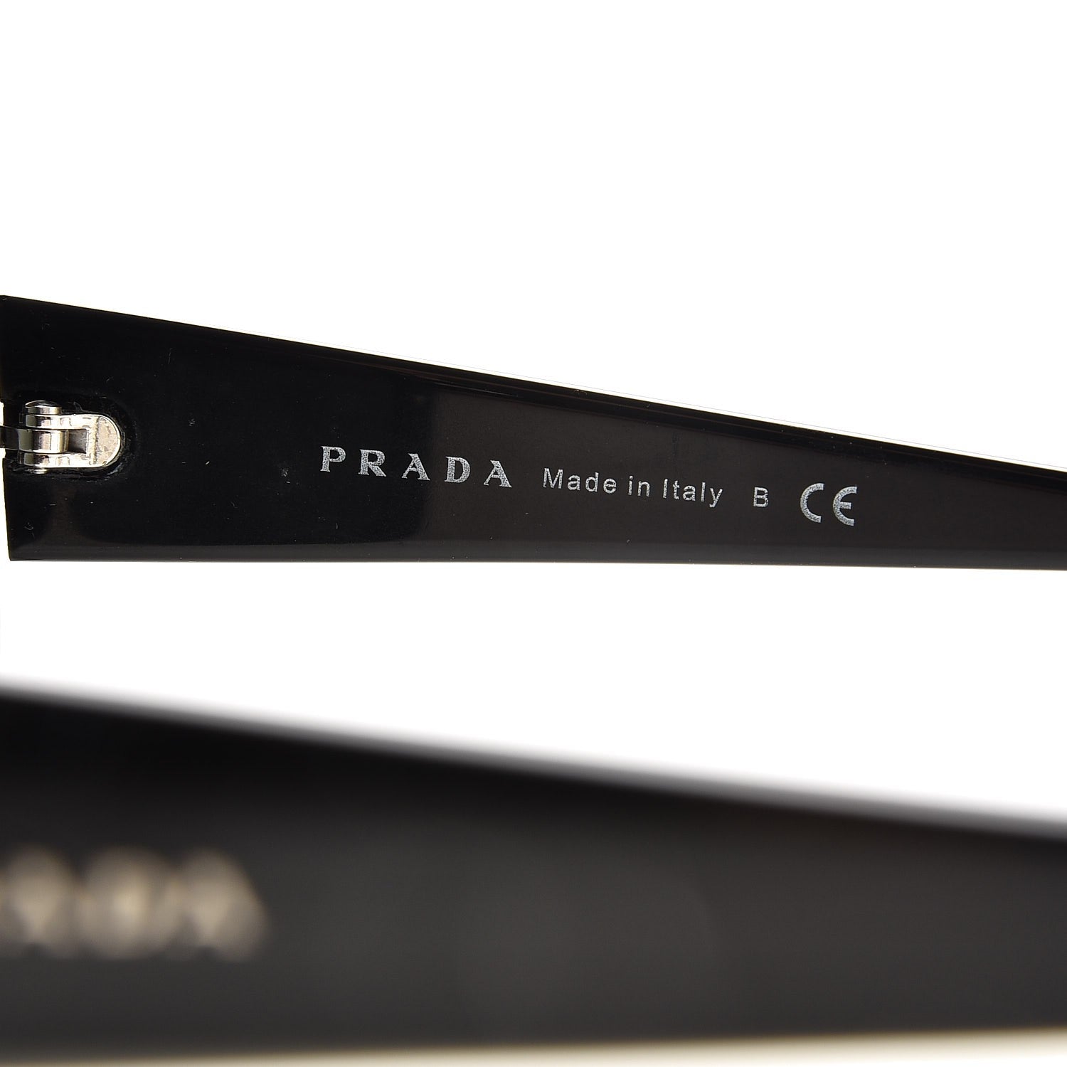 Prada Crystal Sunglasses SPR 11L Black 6 of 7