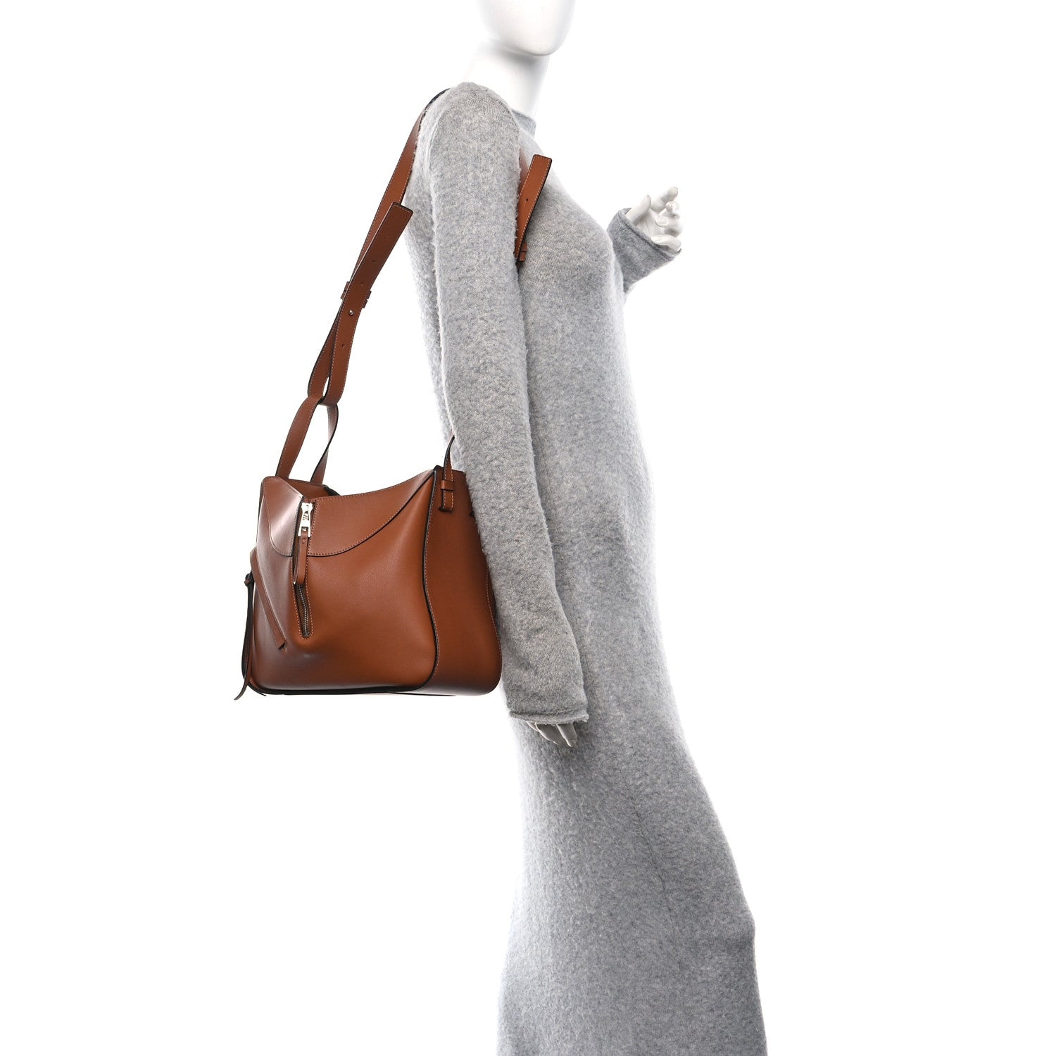 Loewe Calfskin Small Hammock Shoulder Bag Tan 2 of 11
