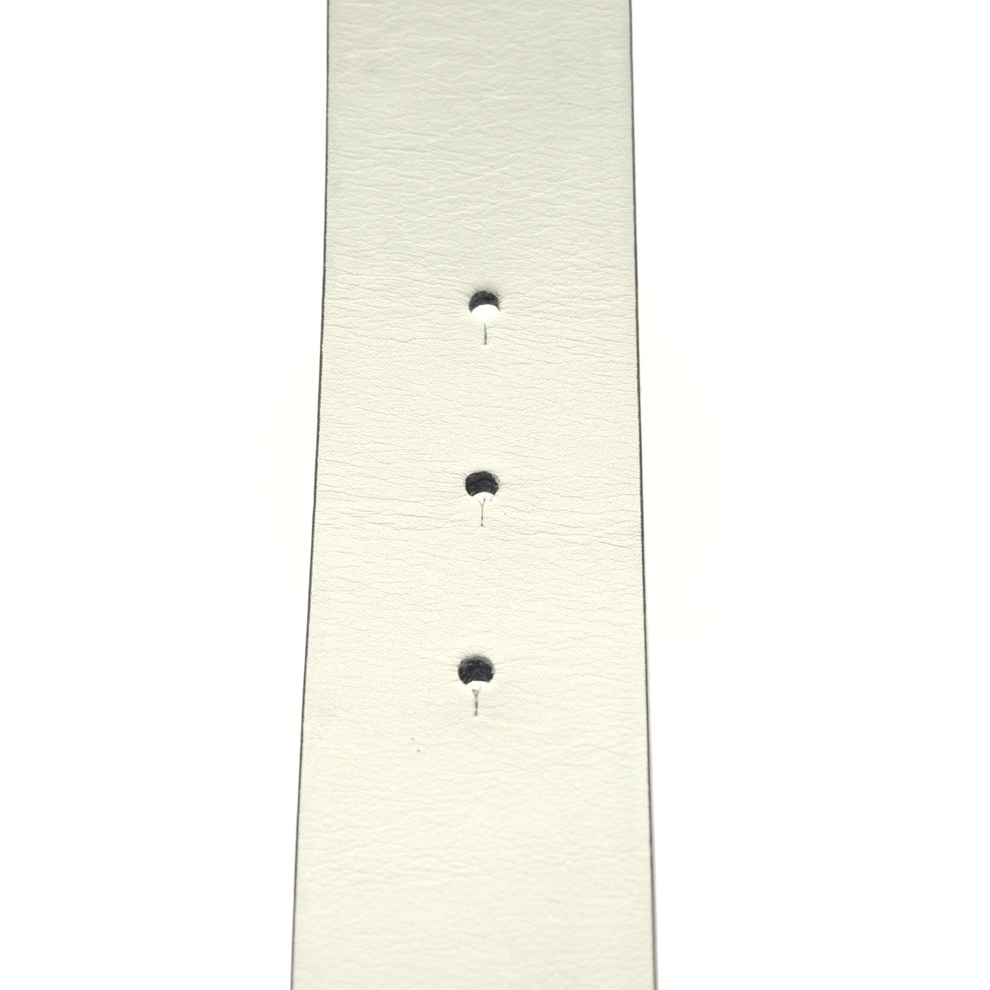 Calfskin CC Reversible Belt 80 32 Black White