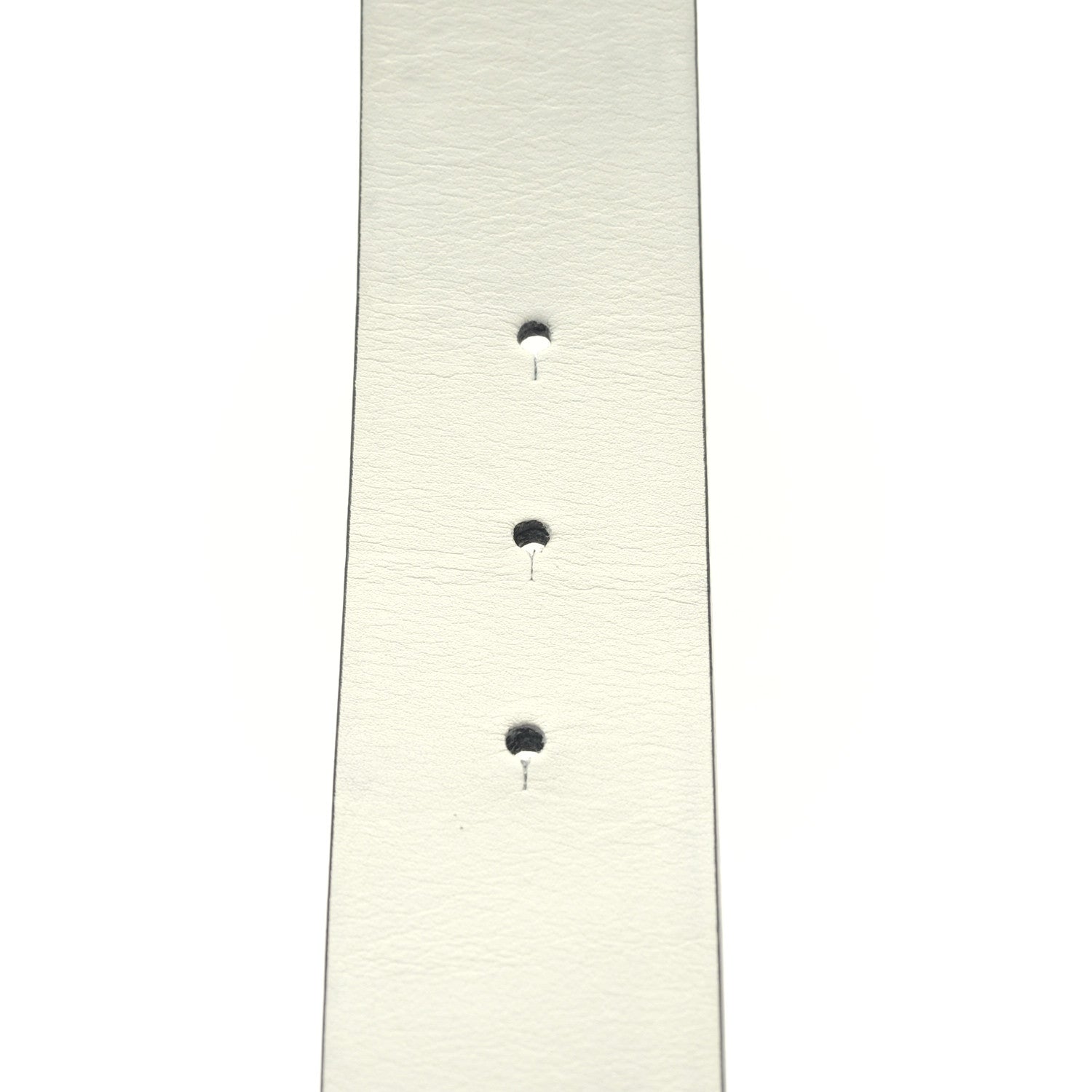 Chanel Calfskin CC Reversible Belt 80 32 Black White 3 of 4