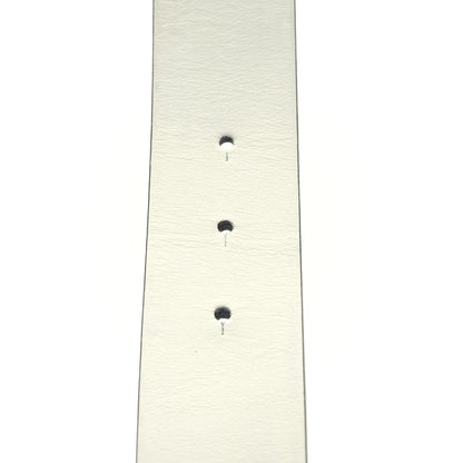 Chanel Calfskin CC Reversible Belt 80 32 Black White 3 of 4