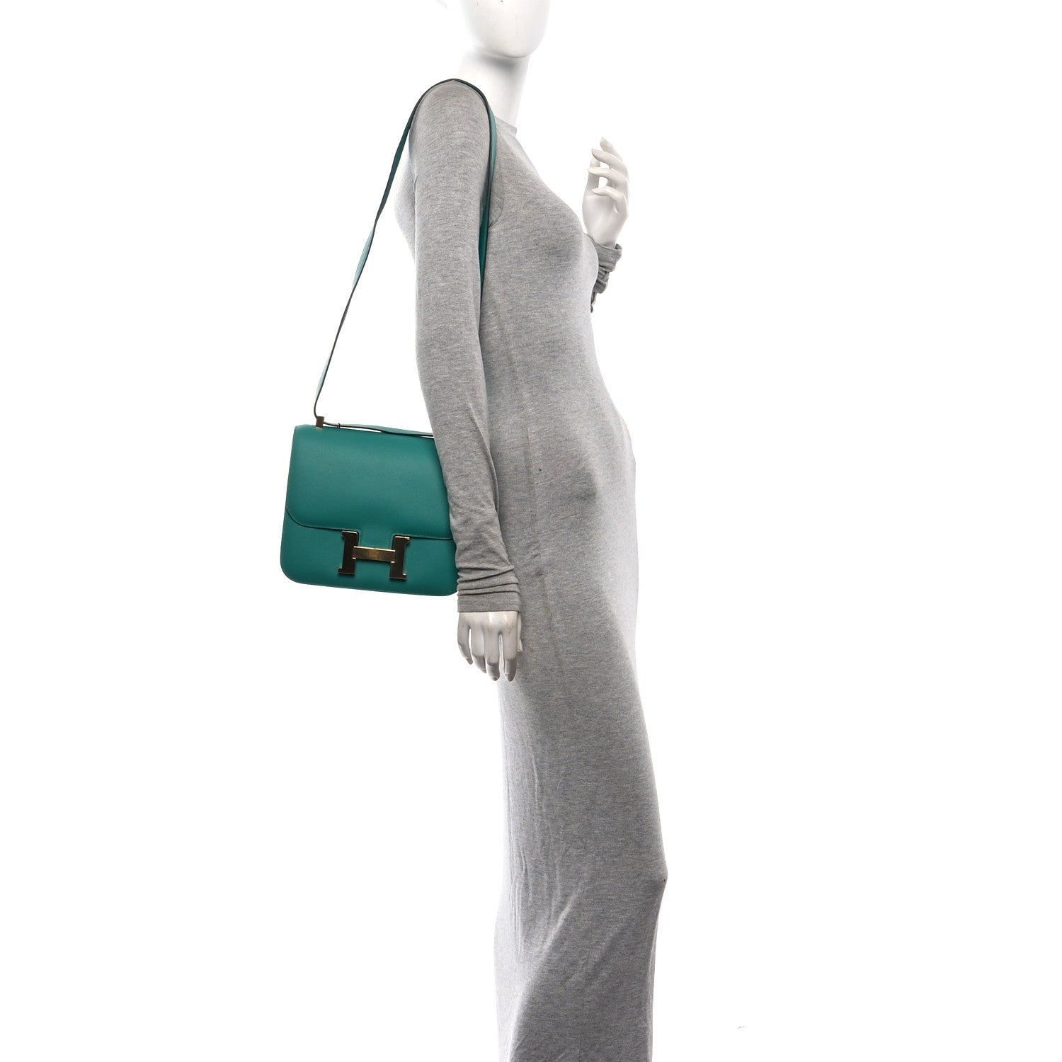 Hermes Evercolor Constance 24 Vert Verone 2 of 11