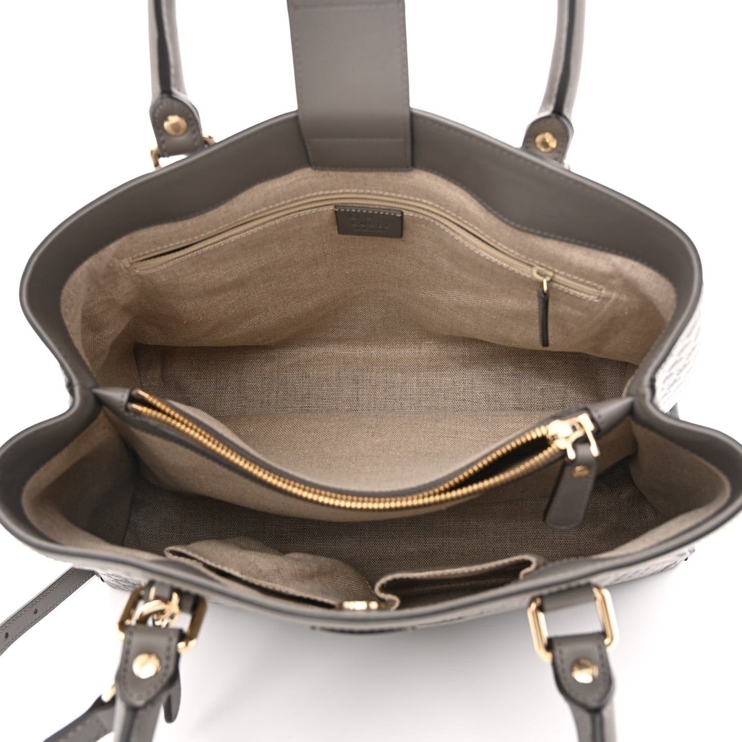 Soft Microguccissima Medium Tote Loess