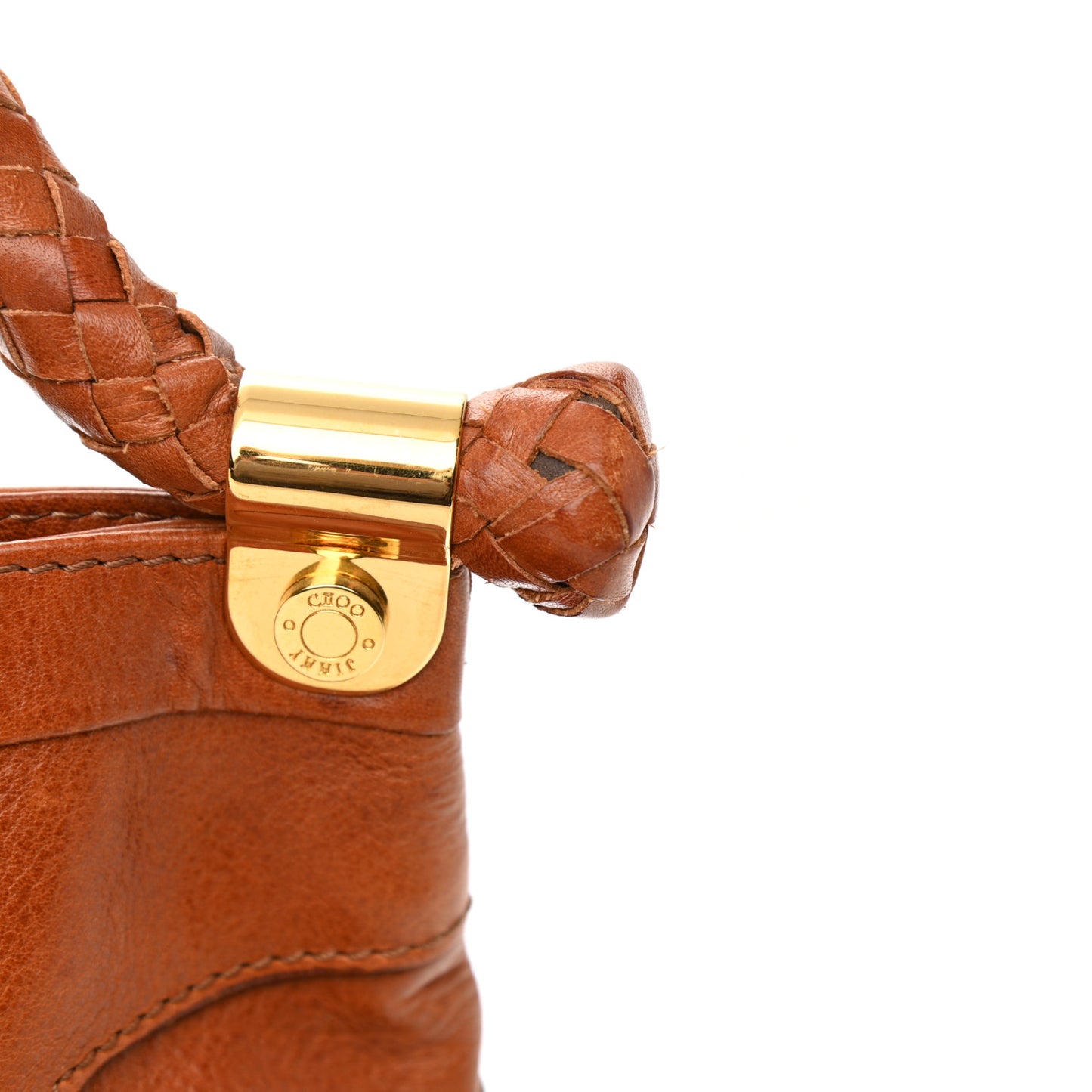 Calfskin Ruby Hobo Cognac