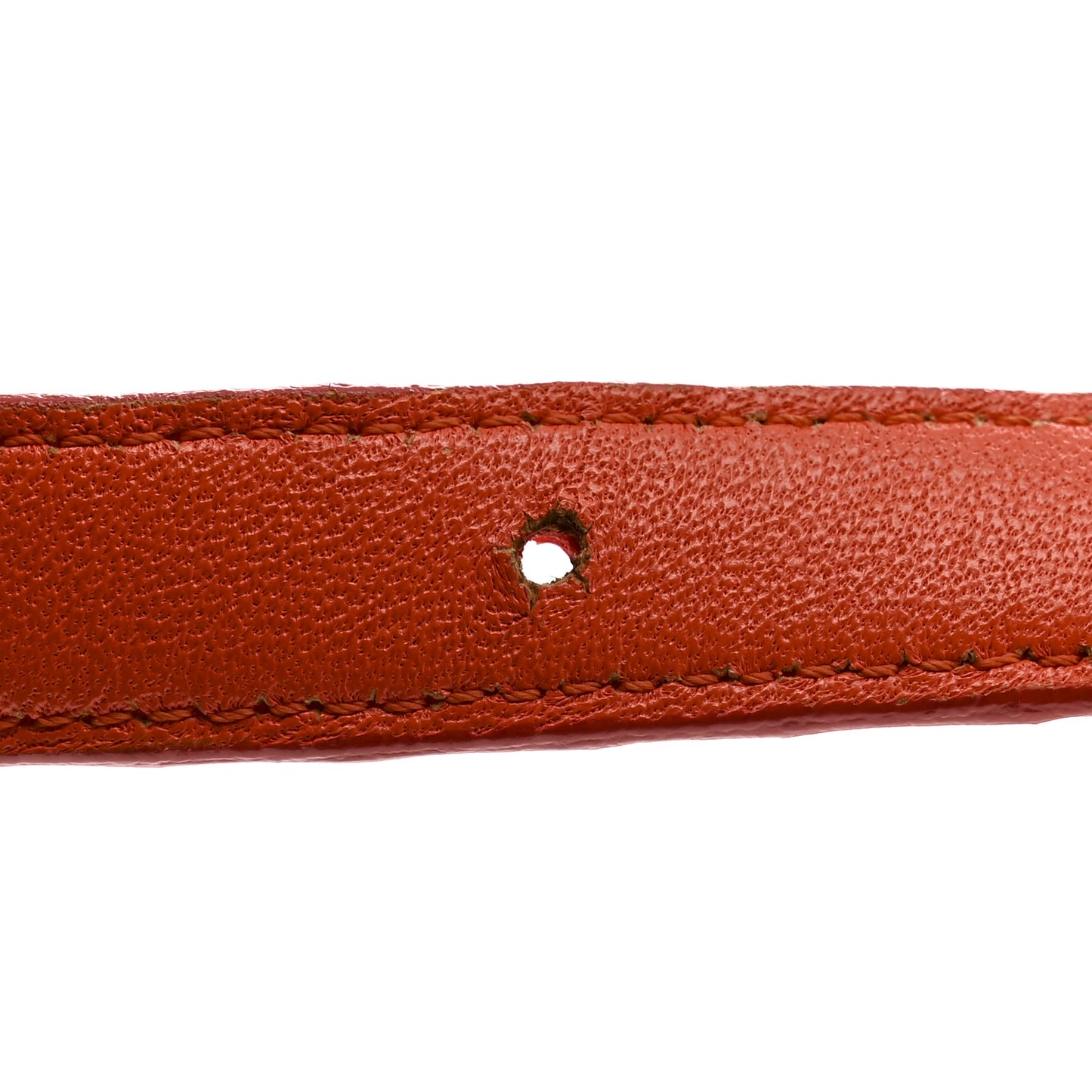 Snakeskin Classic Box Flap Orange