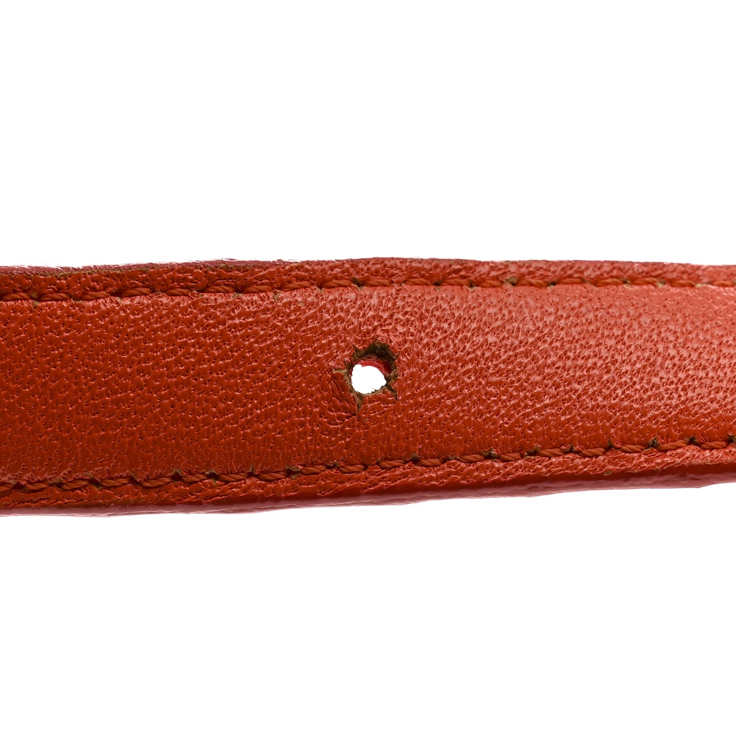 Celine Snakeskin Classic Box Flap Orange 21 of 24