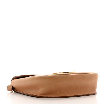 Saint Laurent Smooth Vintage Calfskin Monogram Medium Kaia Satchel Gold 4 of 13