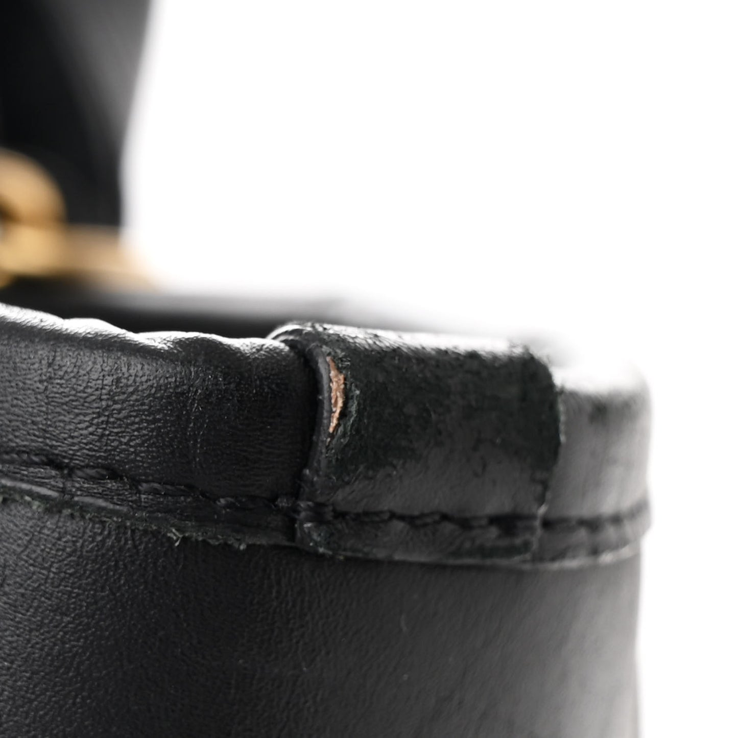 Calfskin Medium Deauville Tote Black