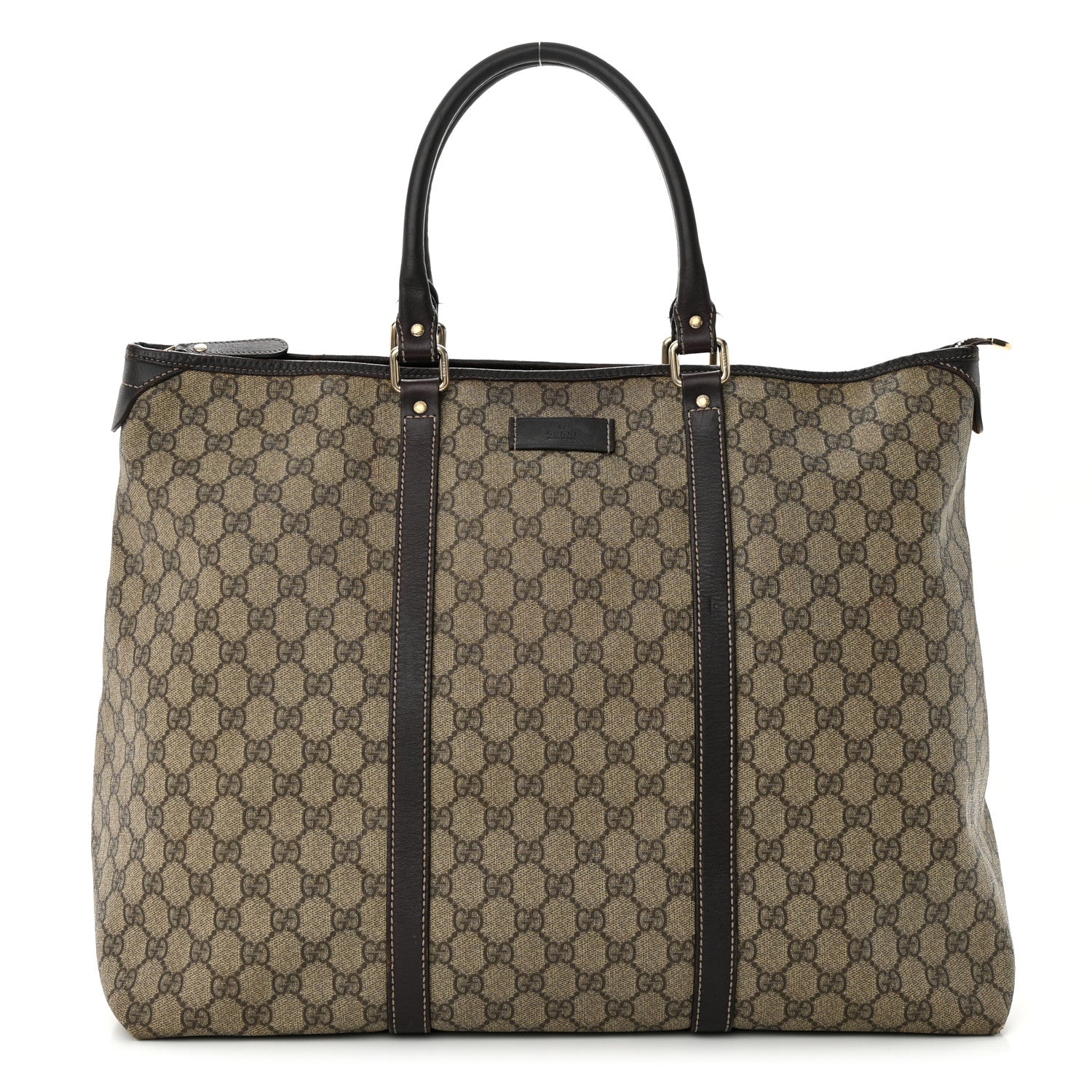 Gucci GG Plu Monogram Medium Joy Tote Bag Brown 1 of 19