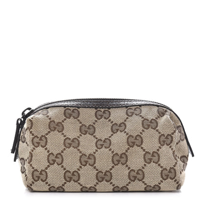 Gucci Monogram Small Balthus Cosmetic Case Beige Ebony Cocoa 1 of 10