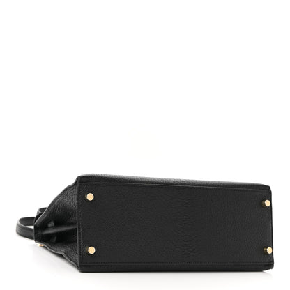 Hermes Chevre De Coromandel Kelly Sellier 28 Black 4 of 10