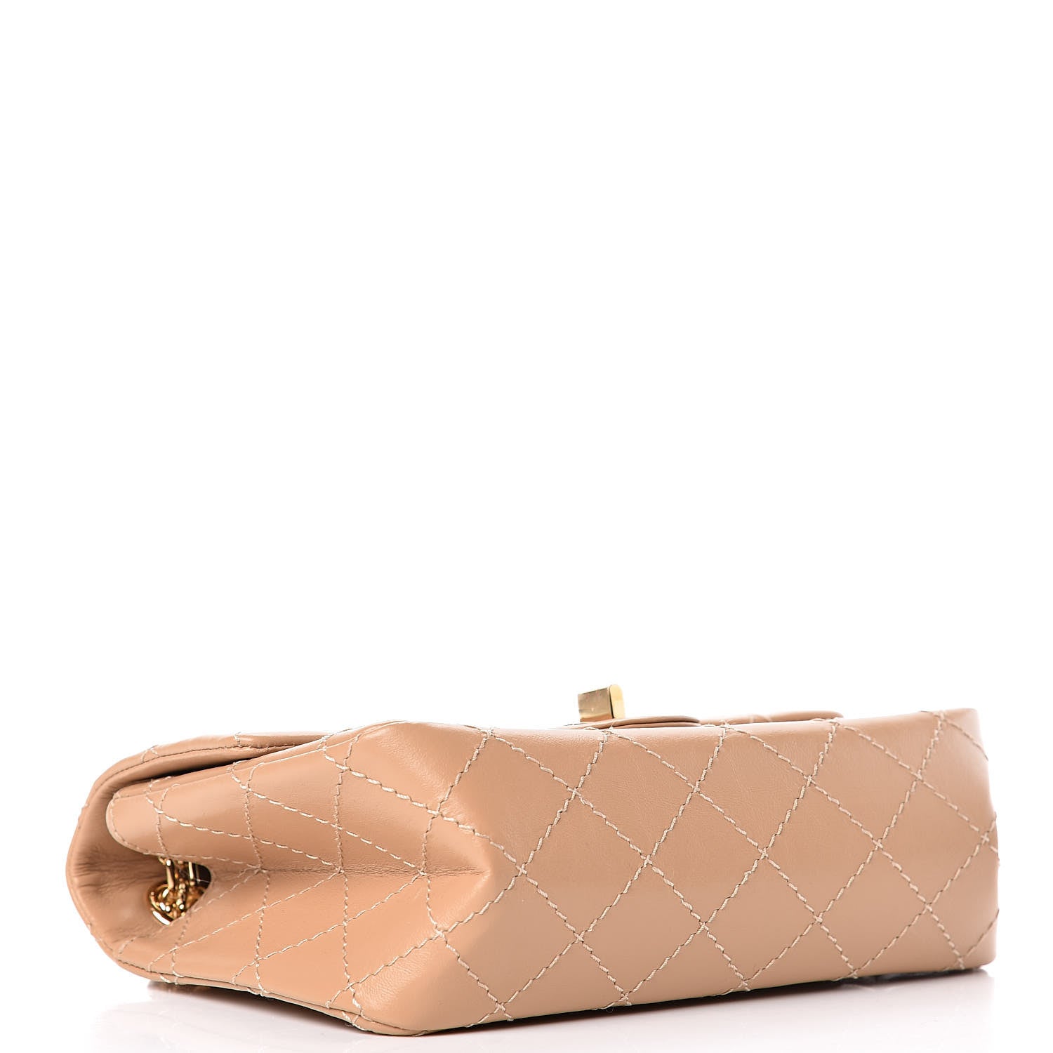 Chanel Aged Calfskin Quilted 2.55 Reissue Mini Flap Beige 4 of 11