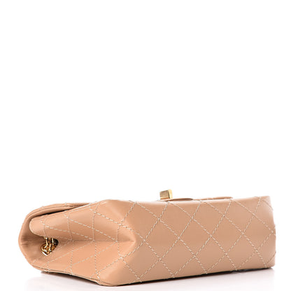 Chanel Aged Calfskin Quilted 2.55 Reissue Mini Flap Beige 4 of 11