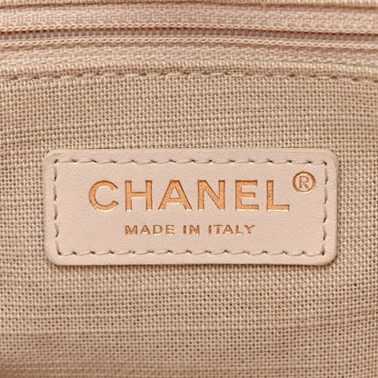 Chanel Mixed Fibers Small Deauville Tote Light Orange 8 of 14