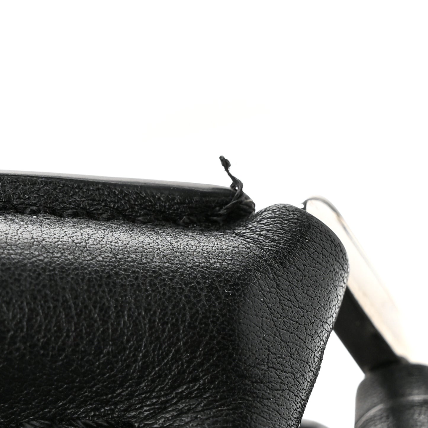 Calfskin Medium Puzzle Bag Black