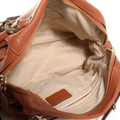 Chloe Calfskin Medium Military Paraty Caramel 5 of 11
