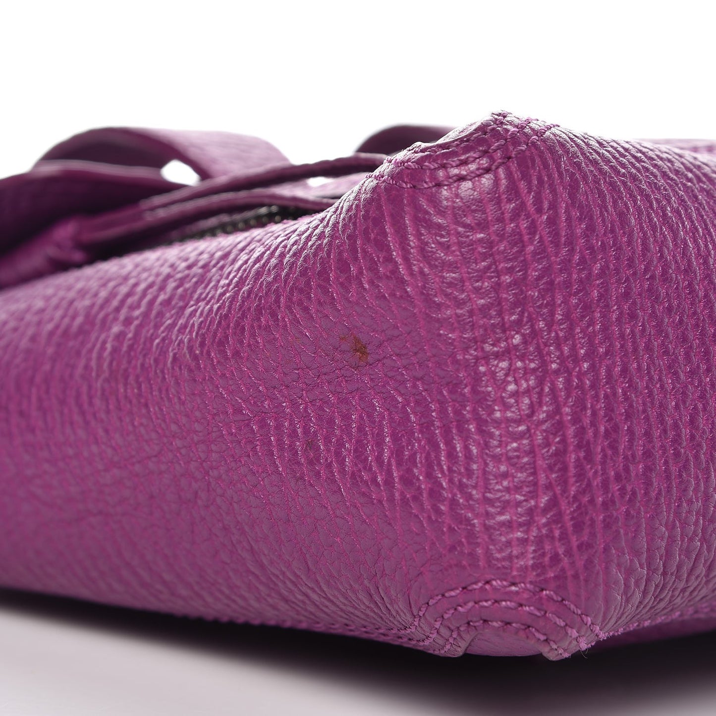 3.1 Textured Calfskin Mini Pashli Satchel Orchid