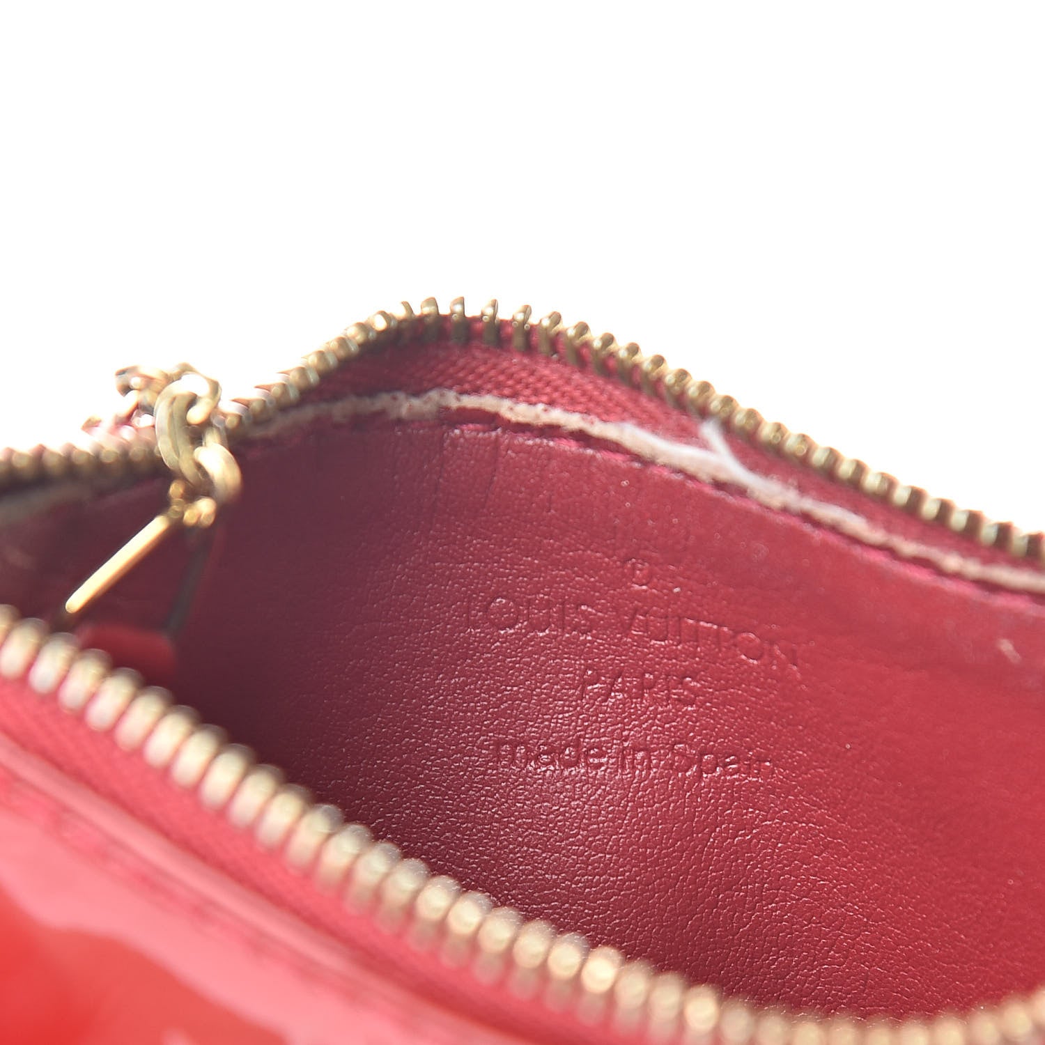 Louis Vuitton Vernis Key Pouch Pomme D'Amour 6 of 12