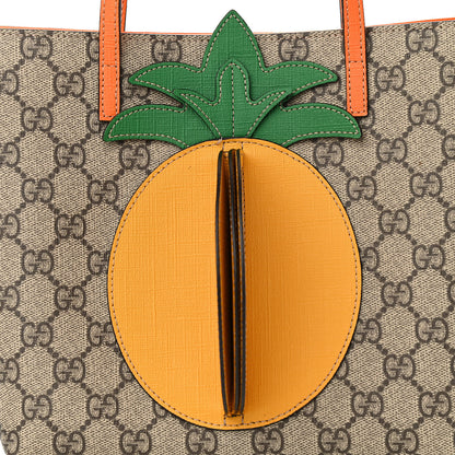 Gucci GG Supreme Monogram Kids Pineapple Tote 8 of 10