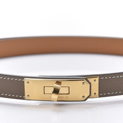 Hermes Epsom Kelly Belt Etoupe 3 of 5