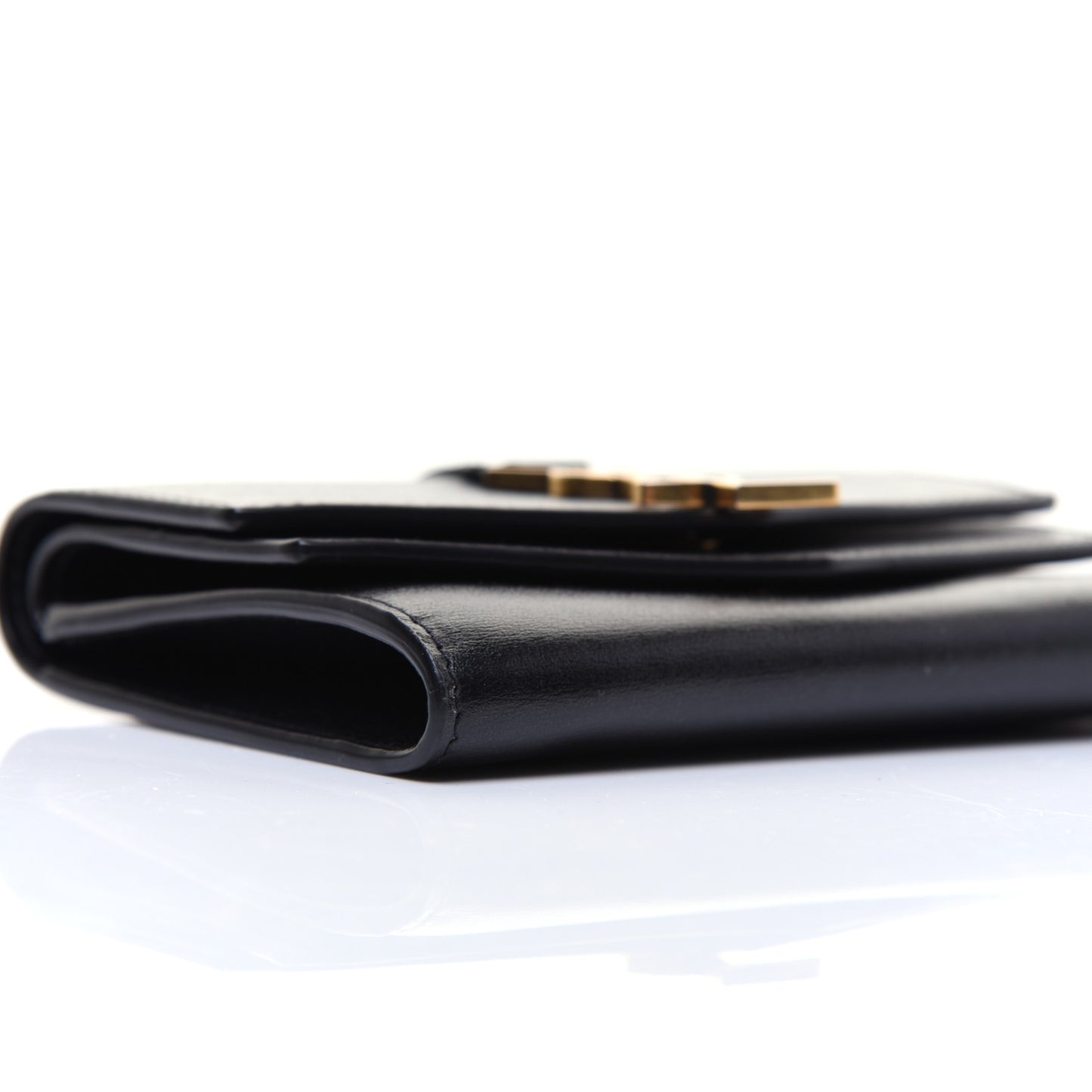 Smooth Calfskin Monogram Small Sulpice Wallet Black