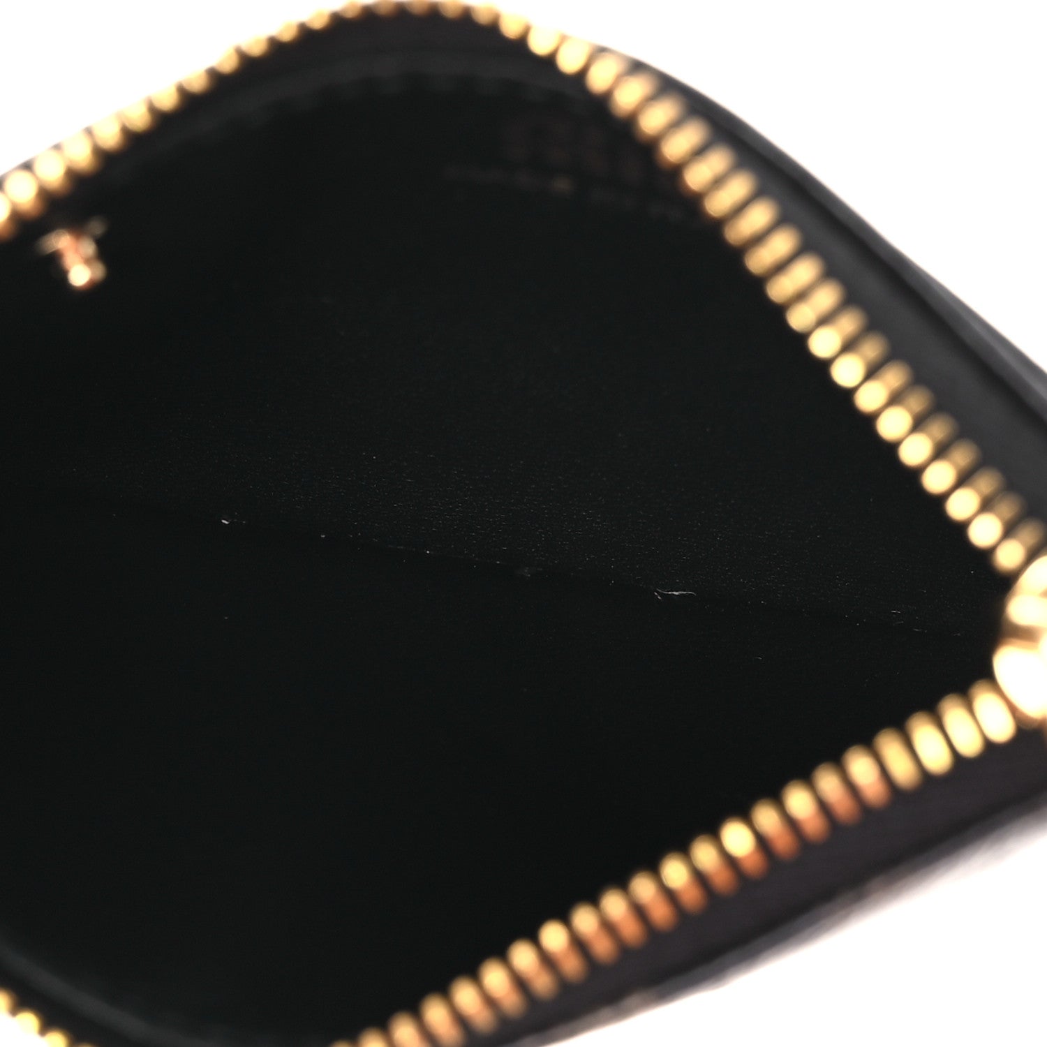 Miu Miu Nappa Old Zip Card Case Cafe 6 of 8