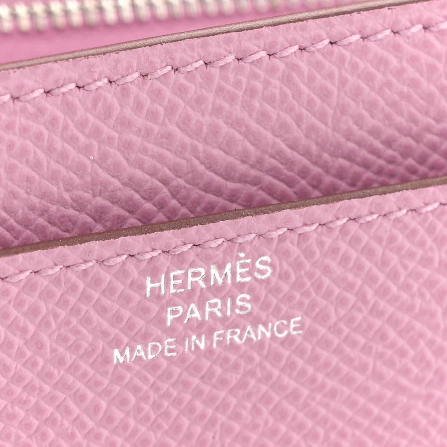 Hermes Epsom Constance Wallet To Go Mauve Sylvester 6 of 9