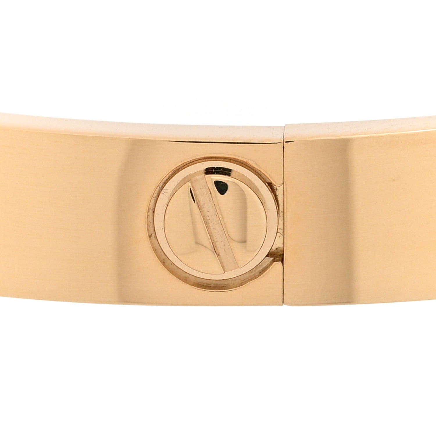 Cartier 18K Yellow Gold LOVE Bracelet 17 7 of 8