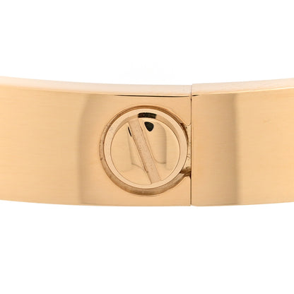 Cartier 18K Yellow Gold LOVE Bracelet 17 7 of 8
