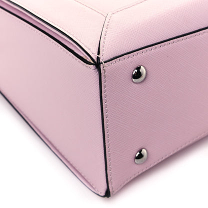 MCM Saffiano Nuovo Tote Chalk Pink 7 of 11