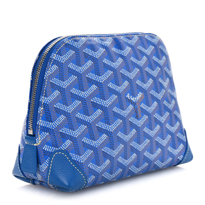 Goyard Goyardine Vendome Toiletry Pouch Sky Blue 3 of 9