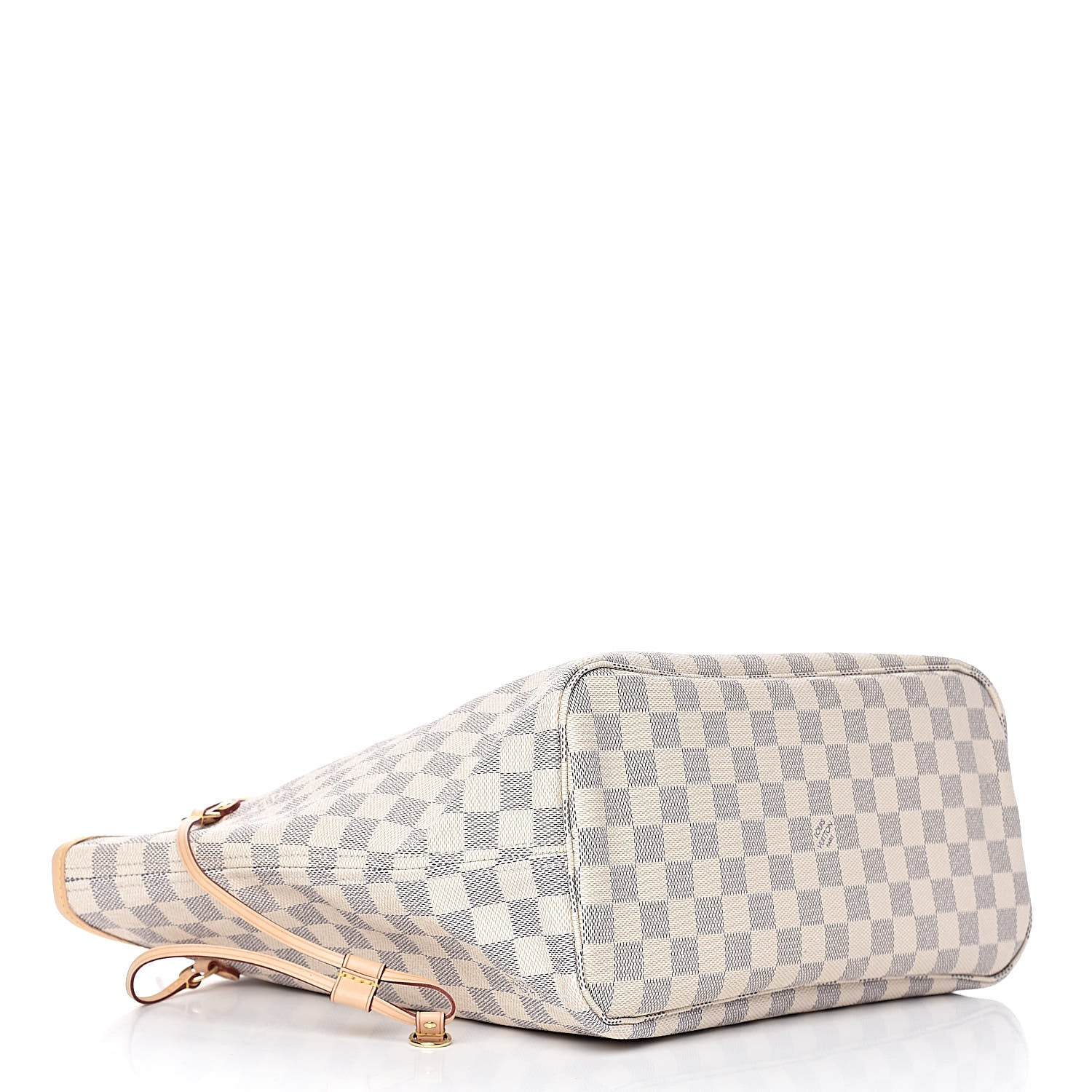 Louis Vuitton Damier Azur Neo Neverfull MM Rose Ballerine 4 of 12