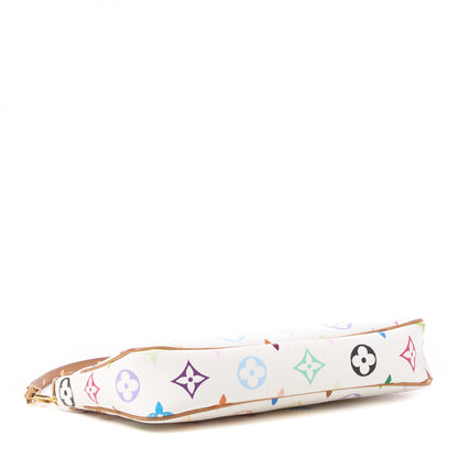 Louis Vuitton Monogram Multicolor Pochette Accessories White 3 of 7