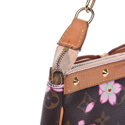 Louis Vuitton Monogram Cherry Blossom Pochette Accessories Brown 11 of 14