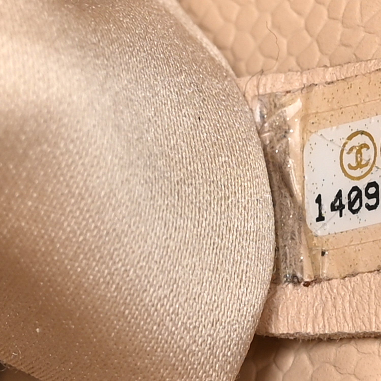 Chanel Caviar Quilted Grand Shopping Tote GST Beige Clair 8 of 13