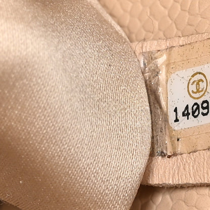 Chanel Caviar Quilted Grand Shopping Tote GST Beige Clair 8 of 13