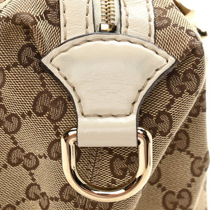 Gucci Monogram Equestrian Horseshoe Bowler White 12 of 12