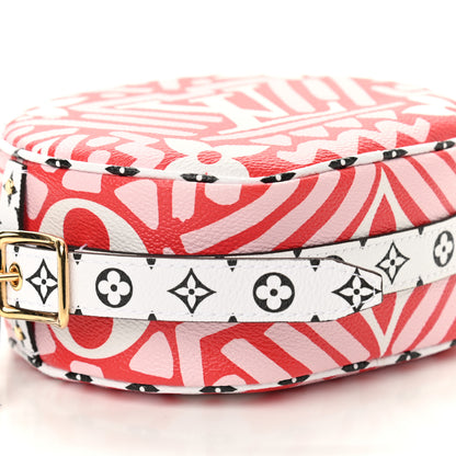 Louis Vuitton Monogram Giant Crafty Boite Chapeau Souple PM Rouge Rose Creme 7 of 8