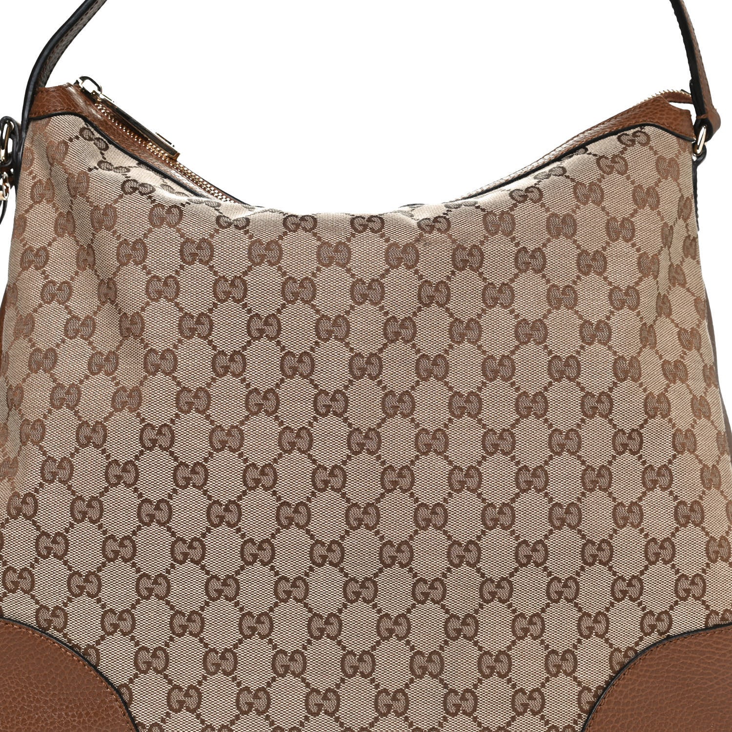 Gucci Soft GG Monogram Large Margaux Hobo Brown 9 of 11