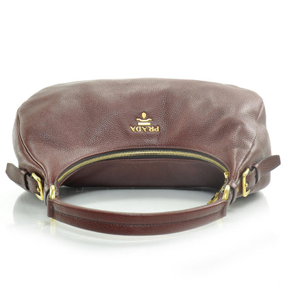 Prada Vitello Daino Hobo Amaranto 5 of 11