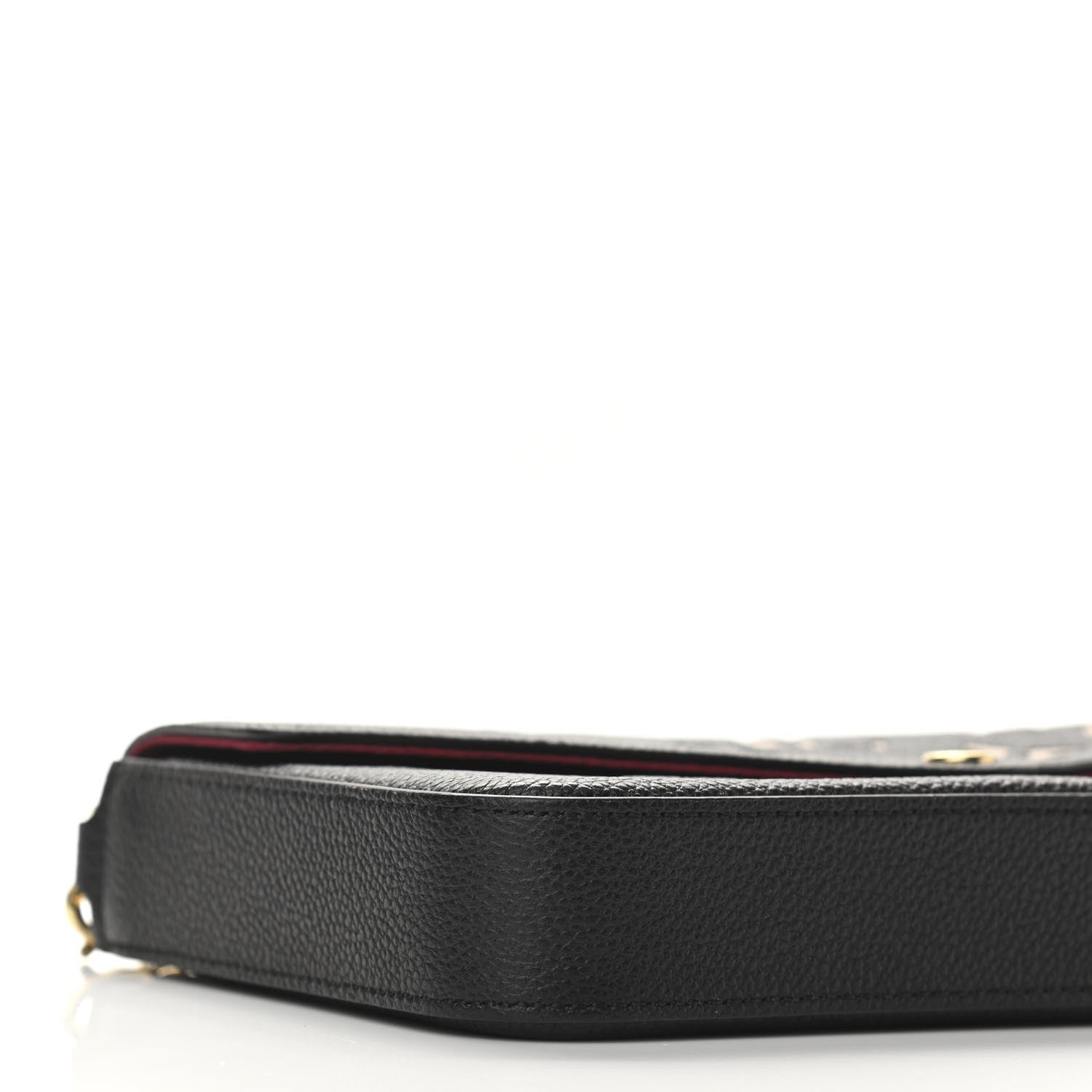 Louis Vuitton Empreinte Monogram Giant Felicie Pochette Black Beige 8 of 9