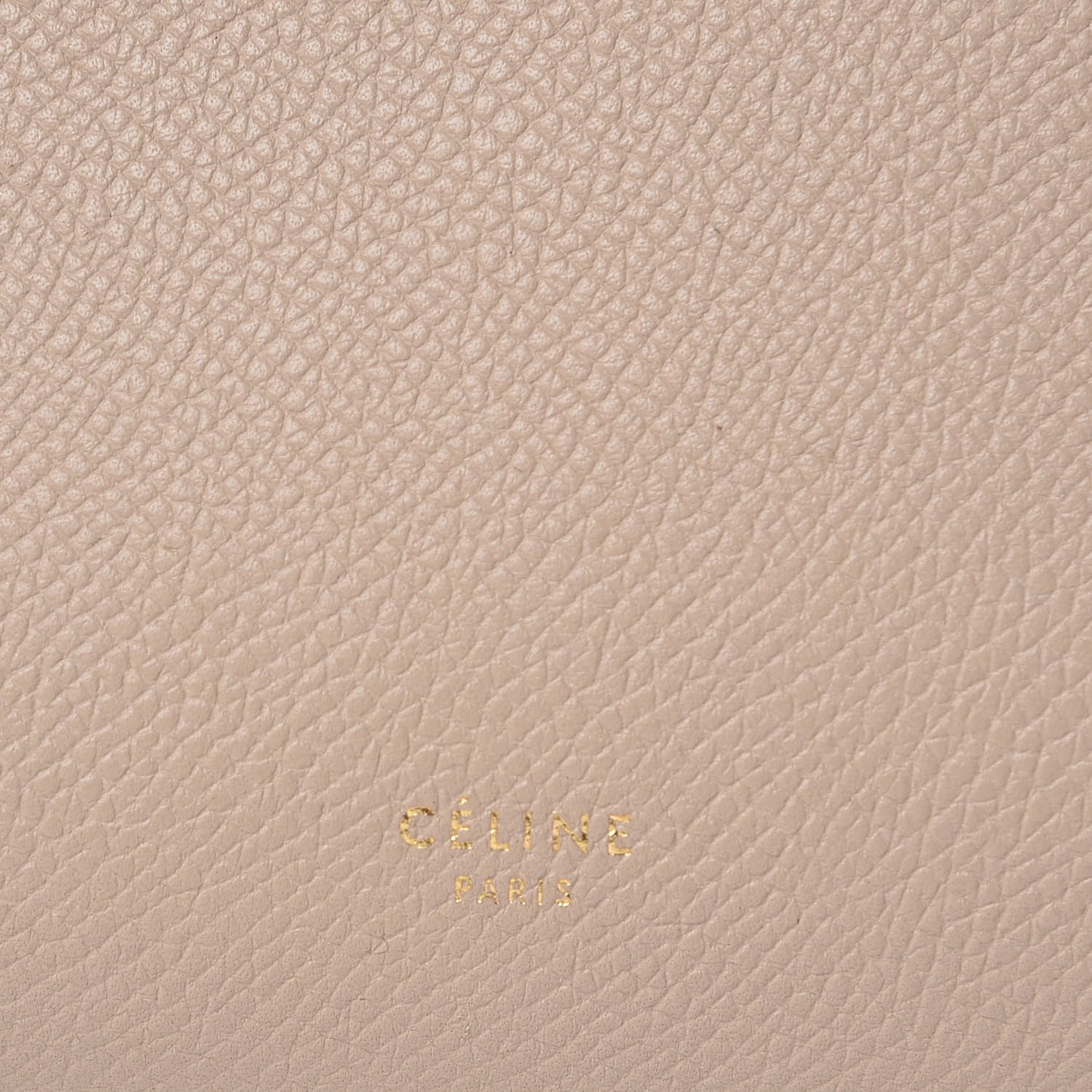 Grained Calfskin Mini Belt Bag Light Taupe
