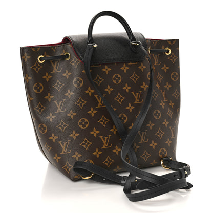 Louis Vuitton Monogram Montsouris PM Black 3 of 8